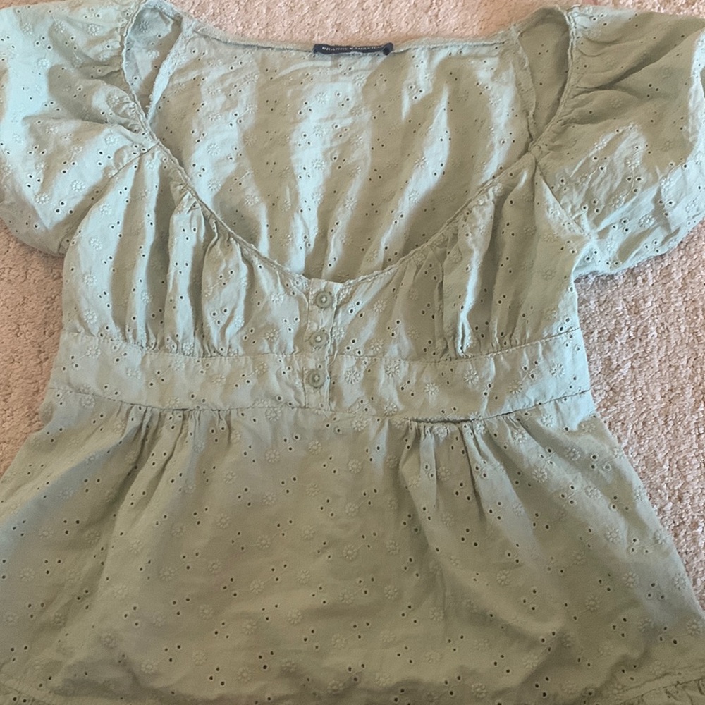 brandy melville floral top